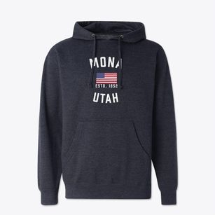 Mona Utah Patriot Cotton Hoodie Sweatshirt