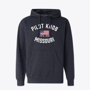 Pilot Knob Missouri Patriot Cotton Hoodie Sweatshirt