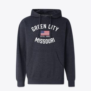 Green City Missouri Patriot Cotton Hoodie Sweatshirt