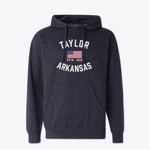 Taylor Arkansas Patriot Cotton Hoodie Sweatshirt