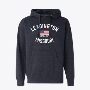 Leadington Missouri Patriot Cotton Hoodie Sweatshirt