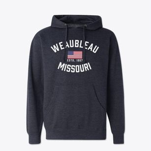 Weaubleau Missouri Patriot Cotton Hoodie Sweatshirt