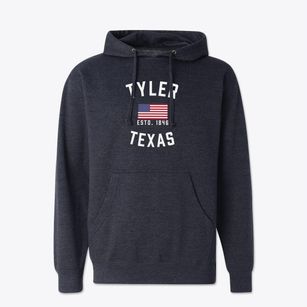 Tyler Texas Patriot Cotton Hoodie Sweatshirt