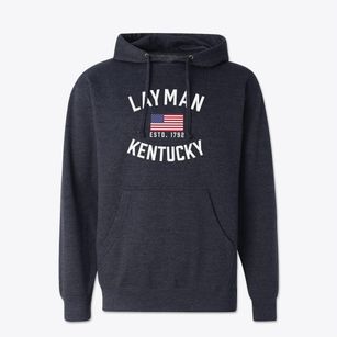 Layman Kentucky Patriot Cotton Hoodie Sweatshirt