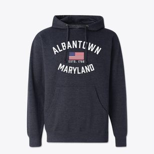 Albantown Maryland Patriot Cotton Hoodie Sweatshirt