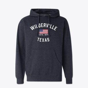 Wilderville Texas Patriot Cotton Hoodie Sweatshirt