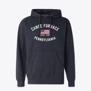 Canoe Furnace Pennsylvania Patriot Cotton Hoodie Sweatshirt