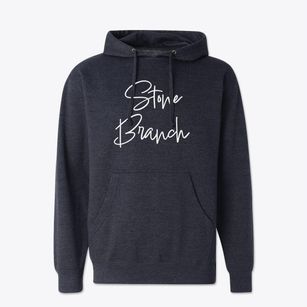 Stone Branch West Virginia Freestyle Cotton Hoodie Sweatshirt
