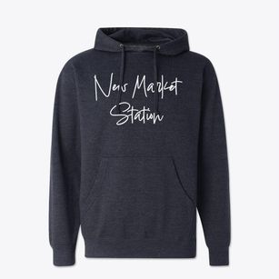 New Market Station Virginia Freestyle Cotton Hoodie Sweatshirt