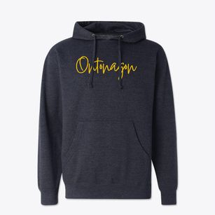 Ontonagon Michigan Freestyle Cotton Hoodie Sweatshirt