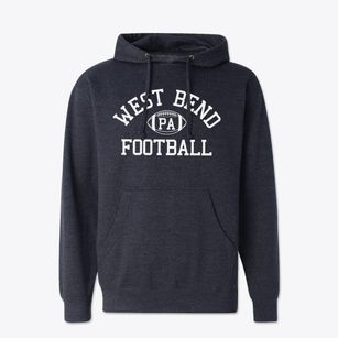 West Bend Pennsylvania Football Cotton Hoodie Sweatshirt