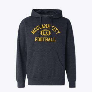 Mcclane City Louisiana Football Cotton Hoodie Sweatshirt