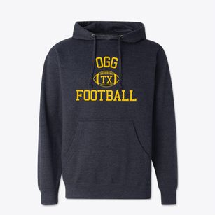 Ogg Texas Football Cotton Hoodie Sweatshirt