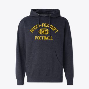 Dover-foxcroft Maine Football Cotton Hoodie Sweatshirt
