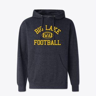 Big Lake Washington Football Cotton Hoodie Sweatshirt