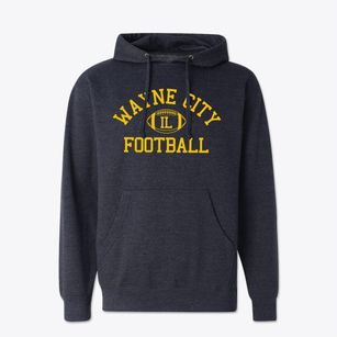 Wayne City Illinois Football Cotton Hoodie Sweatshirt