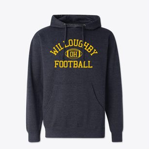 Willoughby Ohio Football Cotton Hoodie Sweatshirt