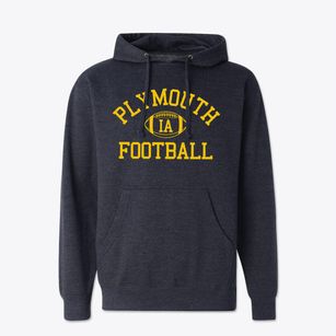 Plymouth Iowa Football Cotton Hoodie Sweatshirt