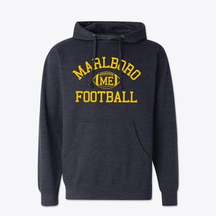 Marlboro Maine Football Cotton Hoodie Sweatshirt