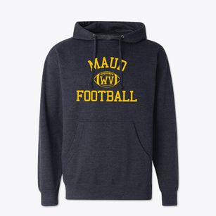 Maud West Virginia Football Cotton Hoodie Sweatshirt
