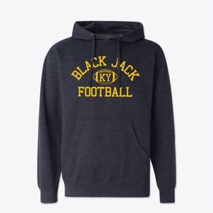 Black Jack Kentucky Football Cotton Hoodie Sweatshirt