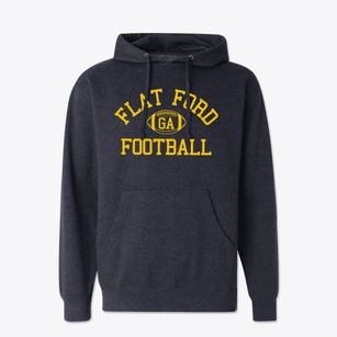 Flat Ford Georgia Football Cotton Hoodie Sweatshirt