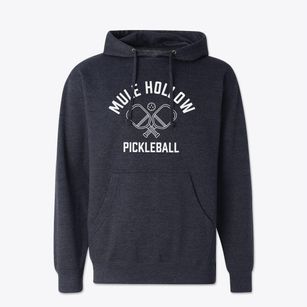 Mule Hollow Tennessee Pickleball Cotton Hoodie Sweatshirt