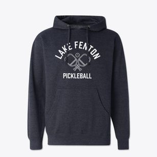 Lake Fenton Michigan Pickleball Cotton Hoodie Sweatshirt