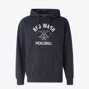 Red Wash Utah Pickleball Cotton Hoodie Sweatshirt