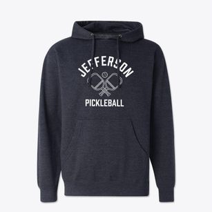 Jefferson Virginia Pickleball Cotton Hoodie Sweatshirt