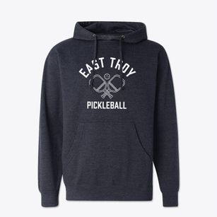 East Troy Wisconsin Pickleball Cotton Hoodie Sweatshirt