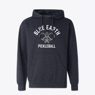 Blue Earth Minnesota Pickleball Cotton Hoodie Sweatshirt