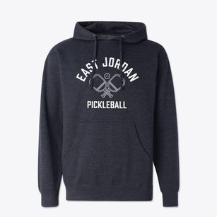East Jordan Michigan Pickleball Cotton Hoodie Sweatshirt