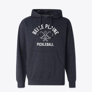 Belle Plaine Wisconsin Pickleball Cotton Hoodie Sweatshirt