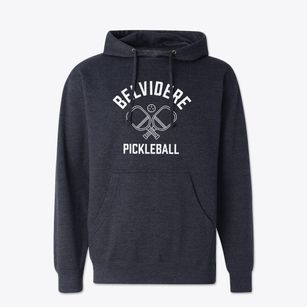 Belvidere Illinois Pickleball Cotton Hoodie Sweatshirt