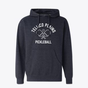 Tellico Plains Tennessee Pickleball Cotton Hoodie Sweatshirt