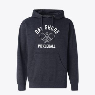 Bay Shore Michigan Pickleball Cotton Hoodie Sweatshirt