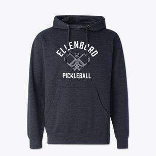 Ellenboro North Carolina Pickleball Cotton Hoodie Sweatshirt