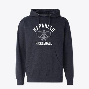Kapahulu Hawaii Pickleball Cotton Hoodie Sweatshirt