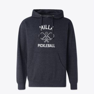 Milla Illinois Pickleball Cotton Hoodie Sweatshirt