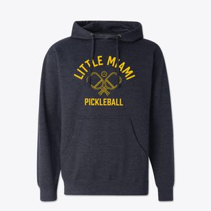 Little Miami Georgia Pickleball Cotton Hoodie Sweatshirt