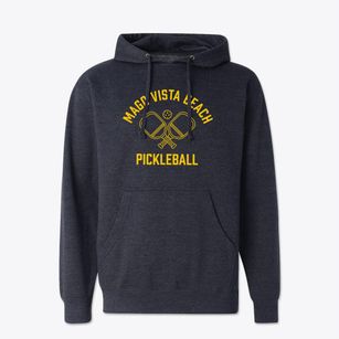 Mago Vista Beach Maryland Pickleball Cotton Hoodie Sweatshirt