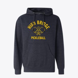 High Bridge New York Pickleball Cotton Hoodie Sweatshirt
