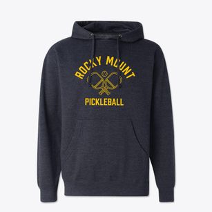 Rocky Mount North Carolina Pickleball Cotton Hoodie Sweatshirt