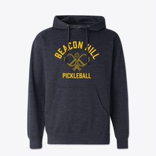 Beacon Hill Michigan Pickleball Cotton Hoodie Sweatshirt