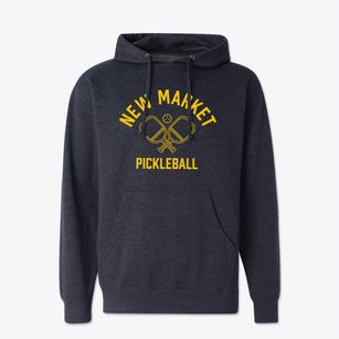 New Market Alabama Pickleball Cotton Hoodie Sweatshirt