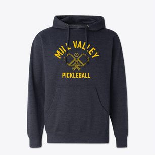 Mill Valley California Pickleball Cotton Hoodie Sweatshirt