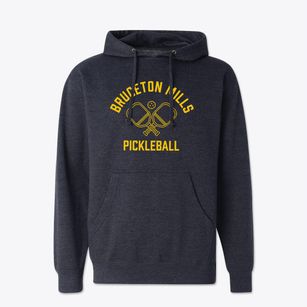 Bruceton Mills West Virginia Pickleball Cotton Hoodie Sweatshirt