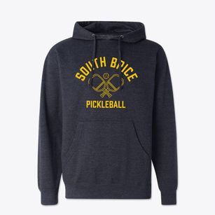 South Brice Texas Pickleball Cotton Hoodie Sweatshirt