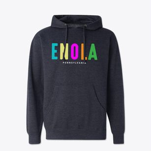 Enola Pennsylvania Color Pop Cotton Hoodie Sweatshirt
